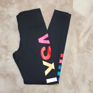 High waist black leggings